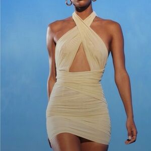 Mistress Rocks Halter Mini Dress